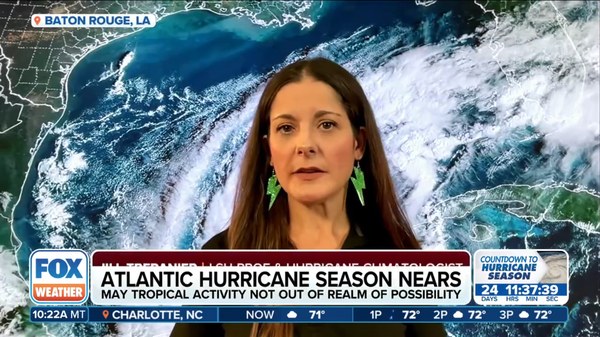 FOX Weather segment on the Atlantic hurricane season